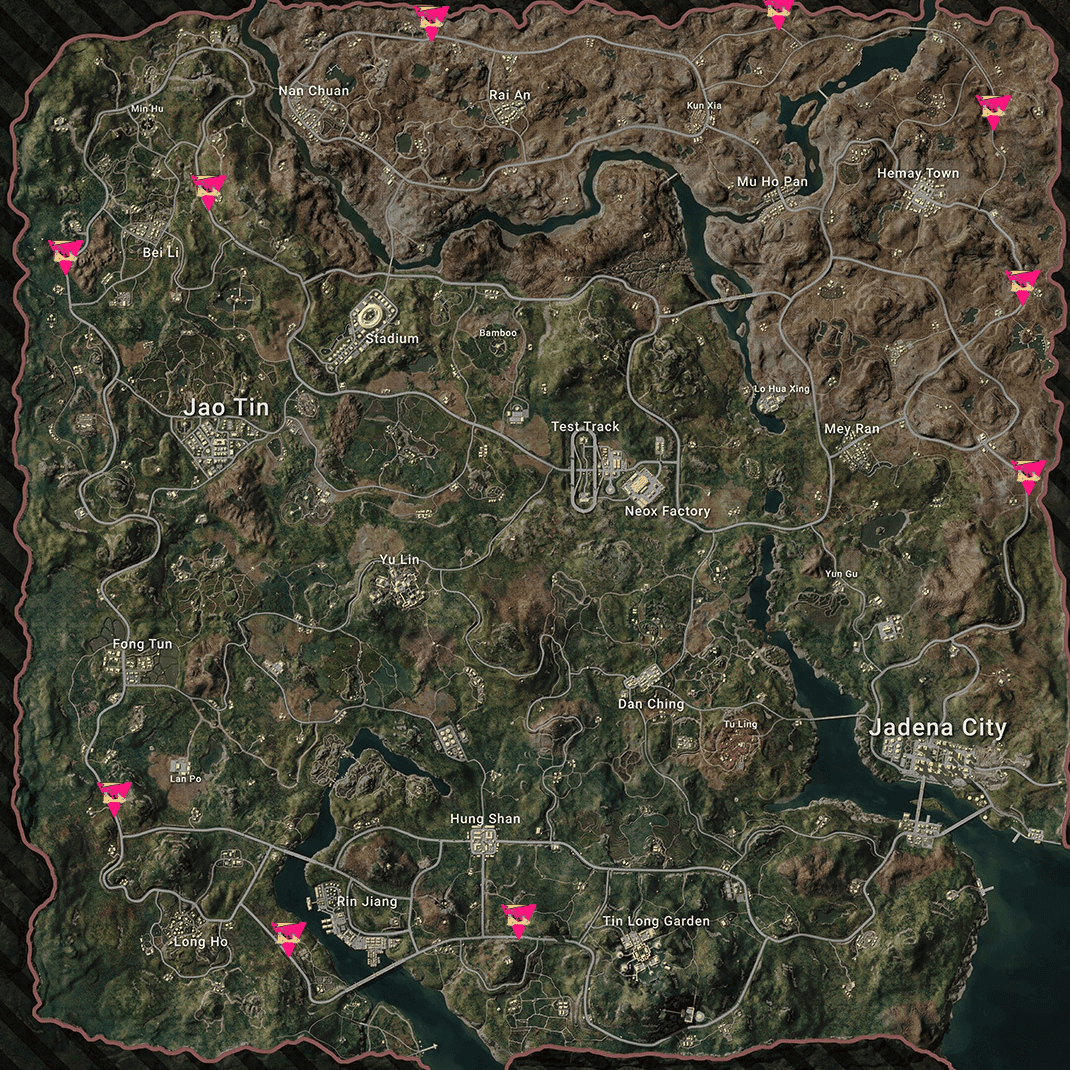 rondo pubg pc map